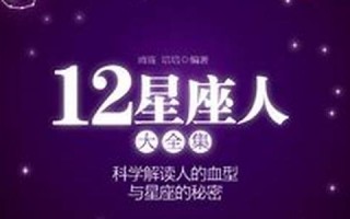 星座血型(孟子义星座血型)