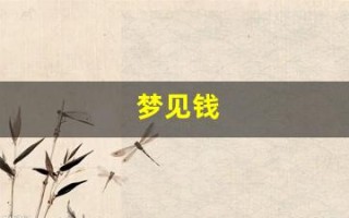 梦见钱(梦见钱装入自己口袋是什么预兆)