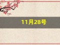 11月28号(11月28号是什么日子)