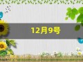 12月9号(2002年12月9号)
