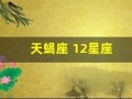 天蝎座 12星座(天蝎座12星座壁纸图片)
