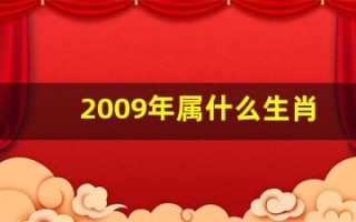 2009年属什么生肖(2005年属什么生肖)