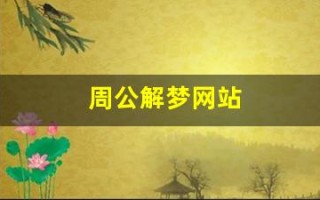 周公解梦网站(周公解梦网站做梦梦见自己开汽车追别人尾)
