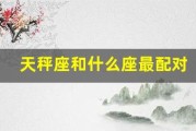 天秤座和什么座最配对(天秤座男和什么座最配对)