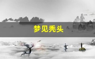 梦见秃头(梦见秃头是什么征兆 女人)