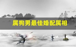 属狗男最佳婚配属相(属狗男和属蛇女的婚姻如何)