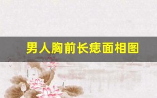 男人胸前长痣面相图(男人胸前长痣看相图解)