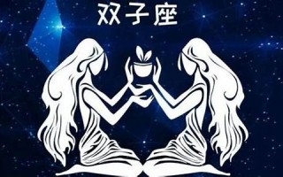 双子座男生(双子座男生真正喜欢一个人的表现)