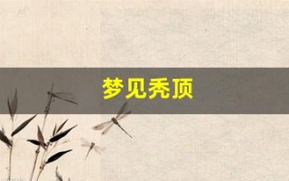 梦见秃顶(梦见秃顶露出头皮)