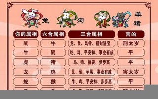 十二生肖配对(生肖配对表合与不合)