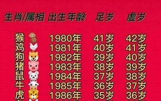 1980年属什么生肖(1956年属什么生肖)