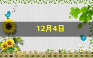 12月4日(12月4日国家宪法日)