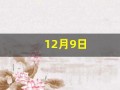 12月9日(12月9日英语)