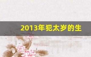 2013年犯太岁的生肖(2013年犯太岁的生肖属相)
