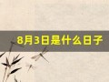 8月3日是什么日子(8月3日是什么日子男人节)