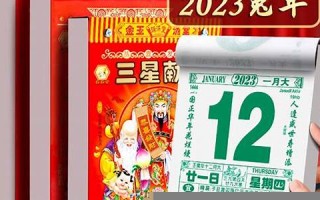 2023年黄历(2023年黄历属相日历表)