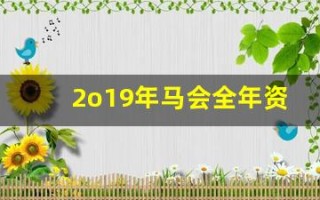2o19年马会全年资枓(2021年马会全年记录)